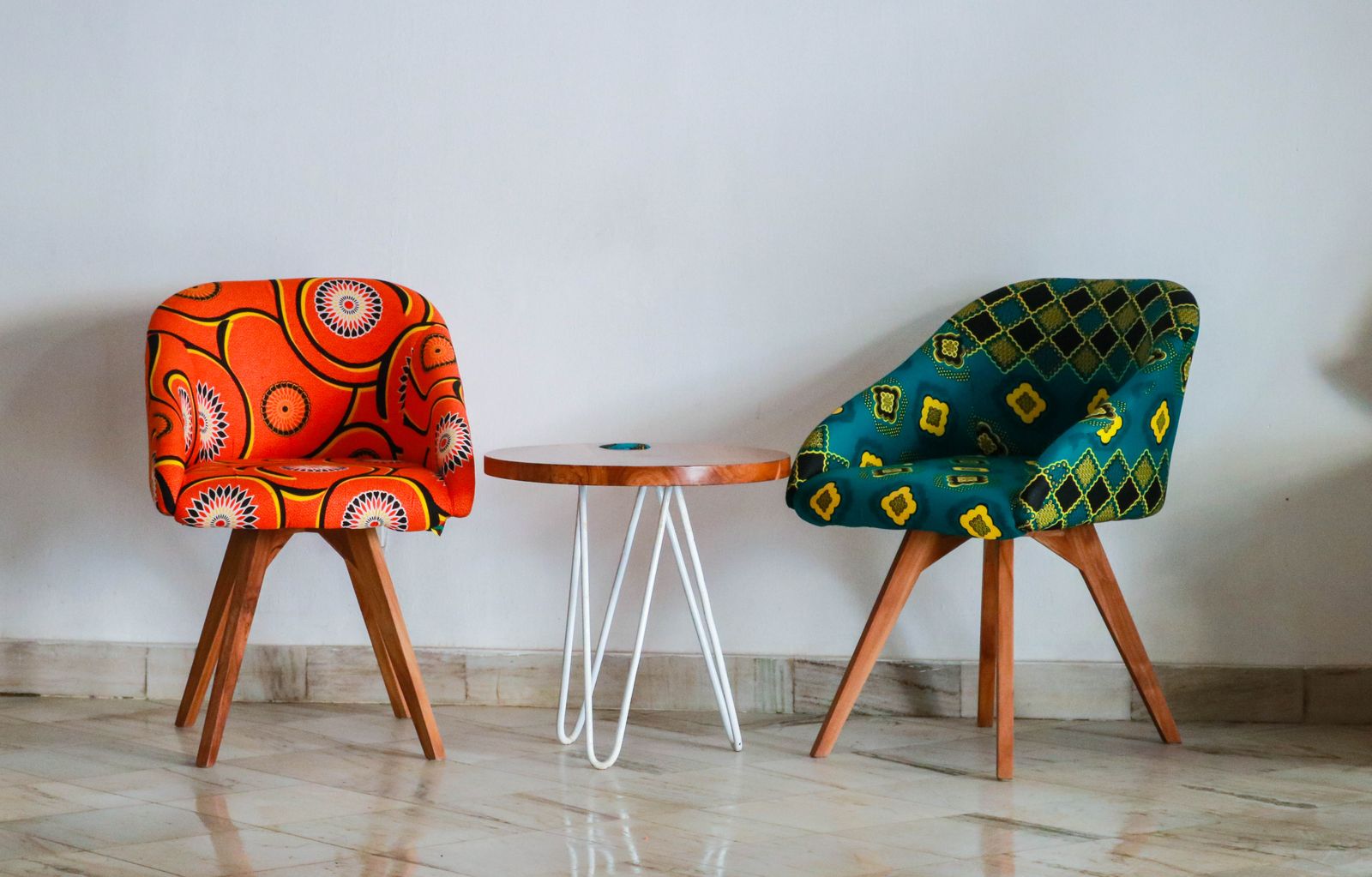 Hand-finished timber chair detail at the SAAQAH atelier